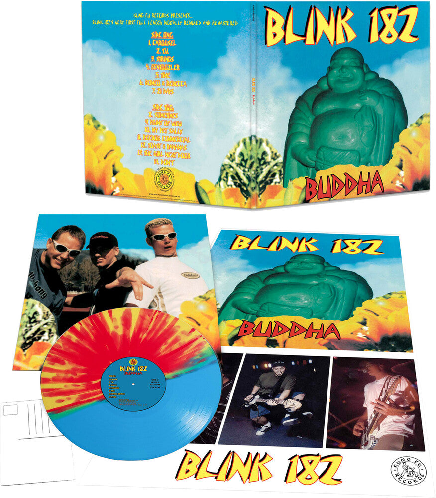 Blink 182 – Buddha (Blue Red Yellow Splatter LP Vinyl)