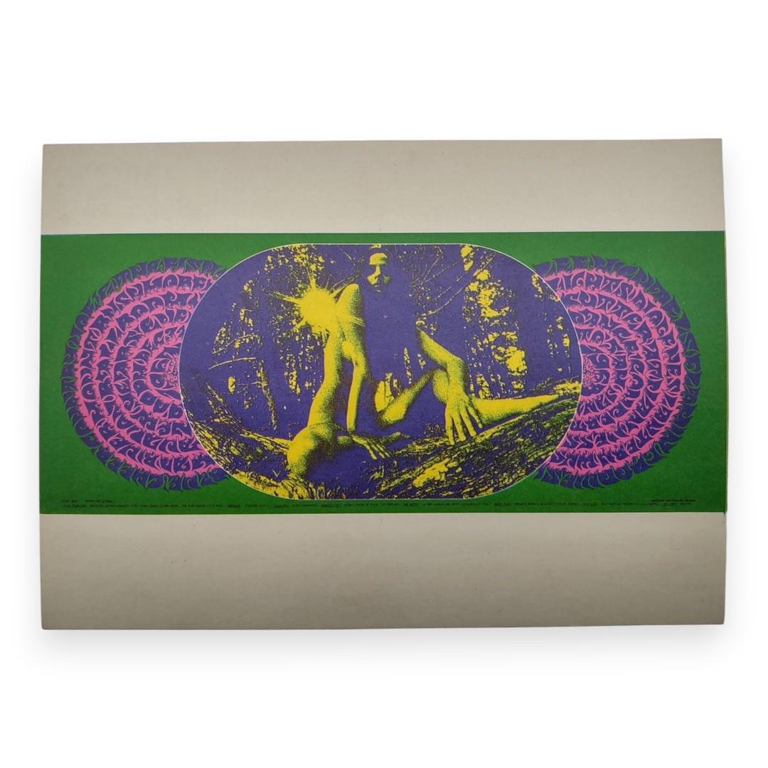 Blue Cheer, Country Joe & The Fish – The Avalon Ballroom, San Francisco (Dec 31, 1967) by Bob Schnepf & Thomas Weir (Postcard)