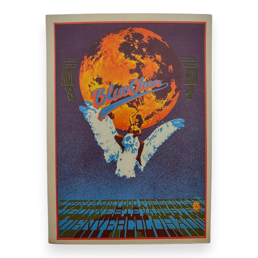 Blue Cheer, Superfine Dandelion – Denver Dog, Denver (Nov 3–4, 1967) by Robert Fried (Postcard)