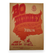 Bo Diddley, Quicksilver Messenger Service – The Avalon Ballroom, San Francisco (Jul 28–30, 1966) by Stanley Mouse & Alton Kelley