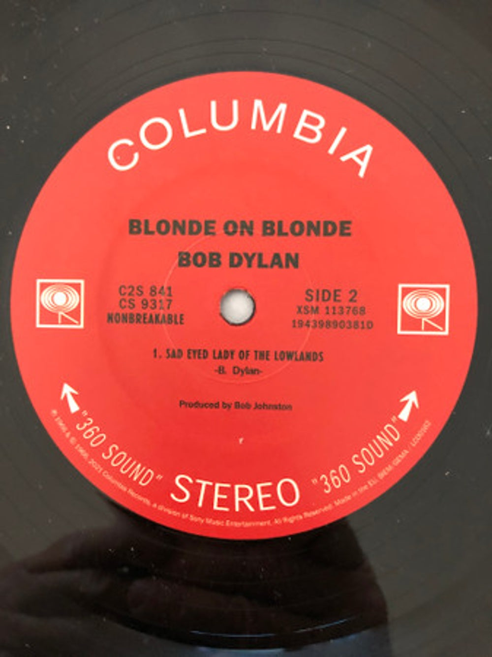 Bob Dylan – Blonde On Blonde (2-LP Vinyl) - Side View