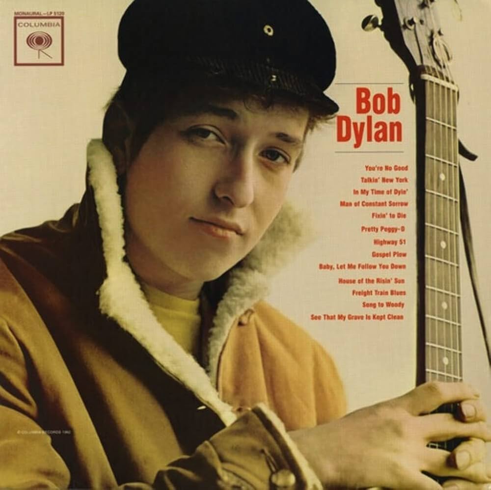 Bob Dylan – Bob Dylan (180 Gram LP Vinyl) - Back