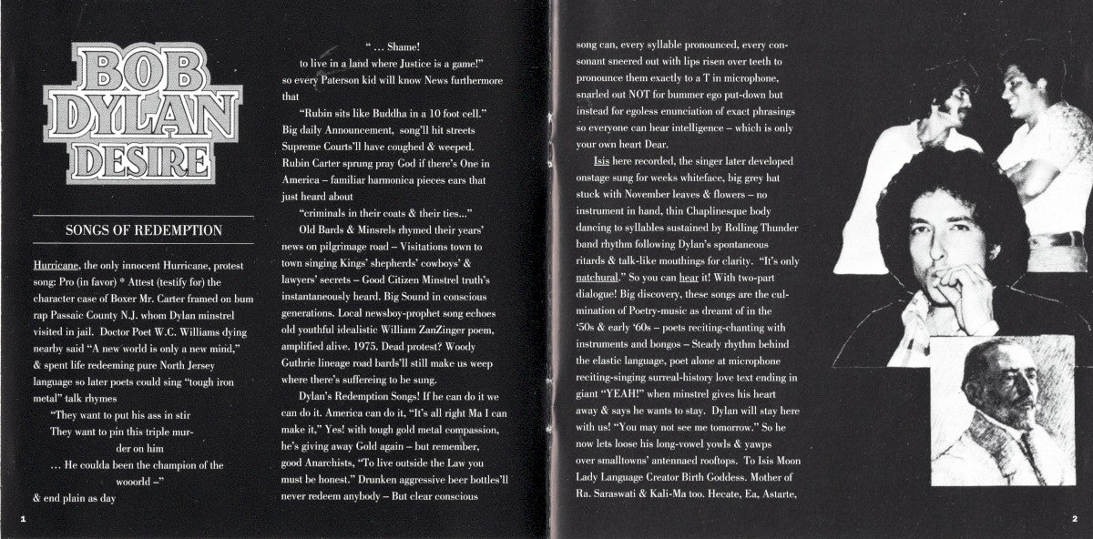 Bob Dylan – Desire (CD) - Alternate View