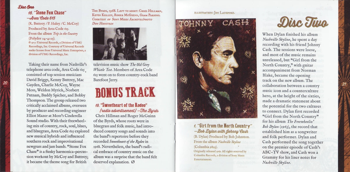 Bob Dylan – Dylan, Cash & the Nashville Cats: A New Music City (2-CD) - View 14