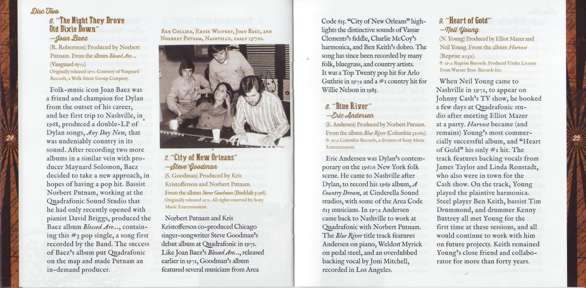Bob Dylan – Dylan, Cash & the Nashville Cats: A New Music City (2-CD) - View 16