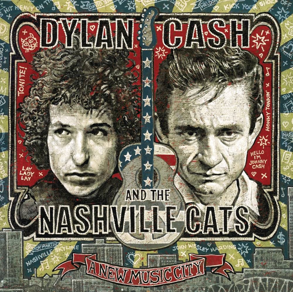 Bob Dylan – Dylan, Cash & the Nashville Cats: A New Music City (2-CD) - Back