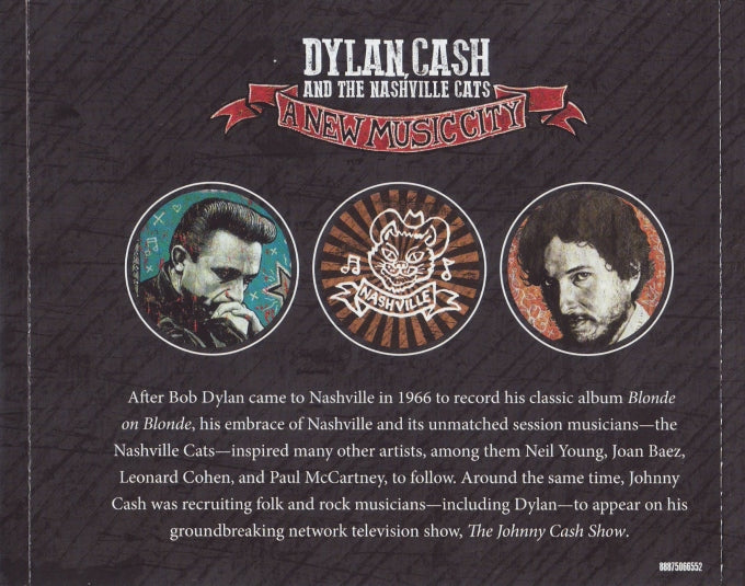 Bob Dylan – Dylan, Cash & the Nashville Cats: A New Music City (2-CD) - Alternate View