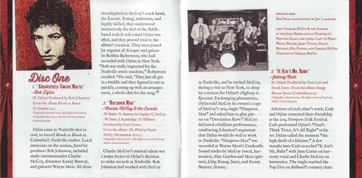 Bob Dylan – Dylan, Cash & the Nashville Cats: A New Music City (2-CD) - Lifestyle
