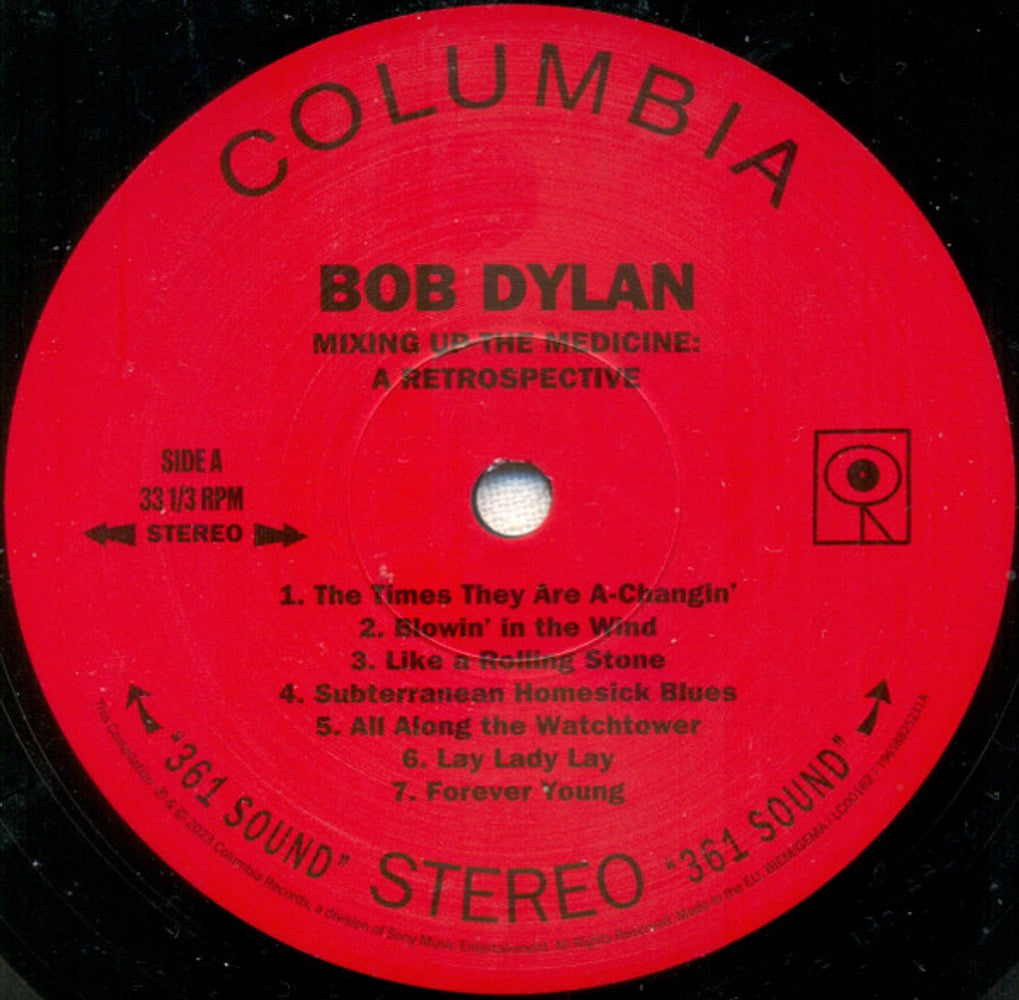 Bob Dylan – Mixing Up The Medicine (LP Vinyl) - Side View