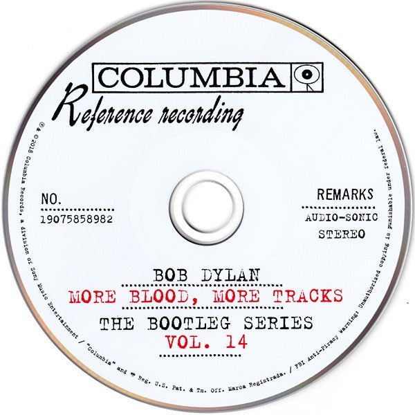 Bob Dylan – More Blood More Tracks: The Bootleg Series, Vol. 14 (CD) - Alternate View