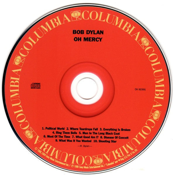 Bob Dylan – Oh Mercy (CD) - Detail