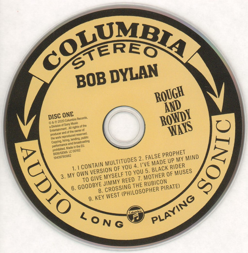 Bob Dylan – Rough And Rowdy Ways (2-CD) - Detail