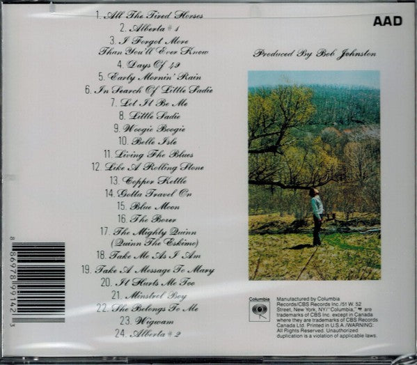 Bob Dylan – Self Portrait (CD) - Detail