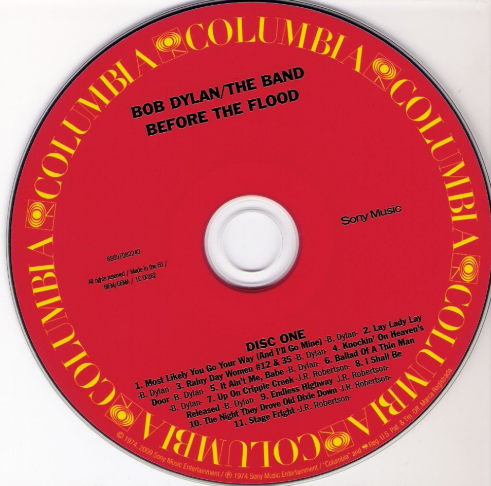 Bob Dylan / The Band – Before The Flood (2-CD) - Alternate View