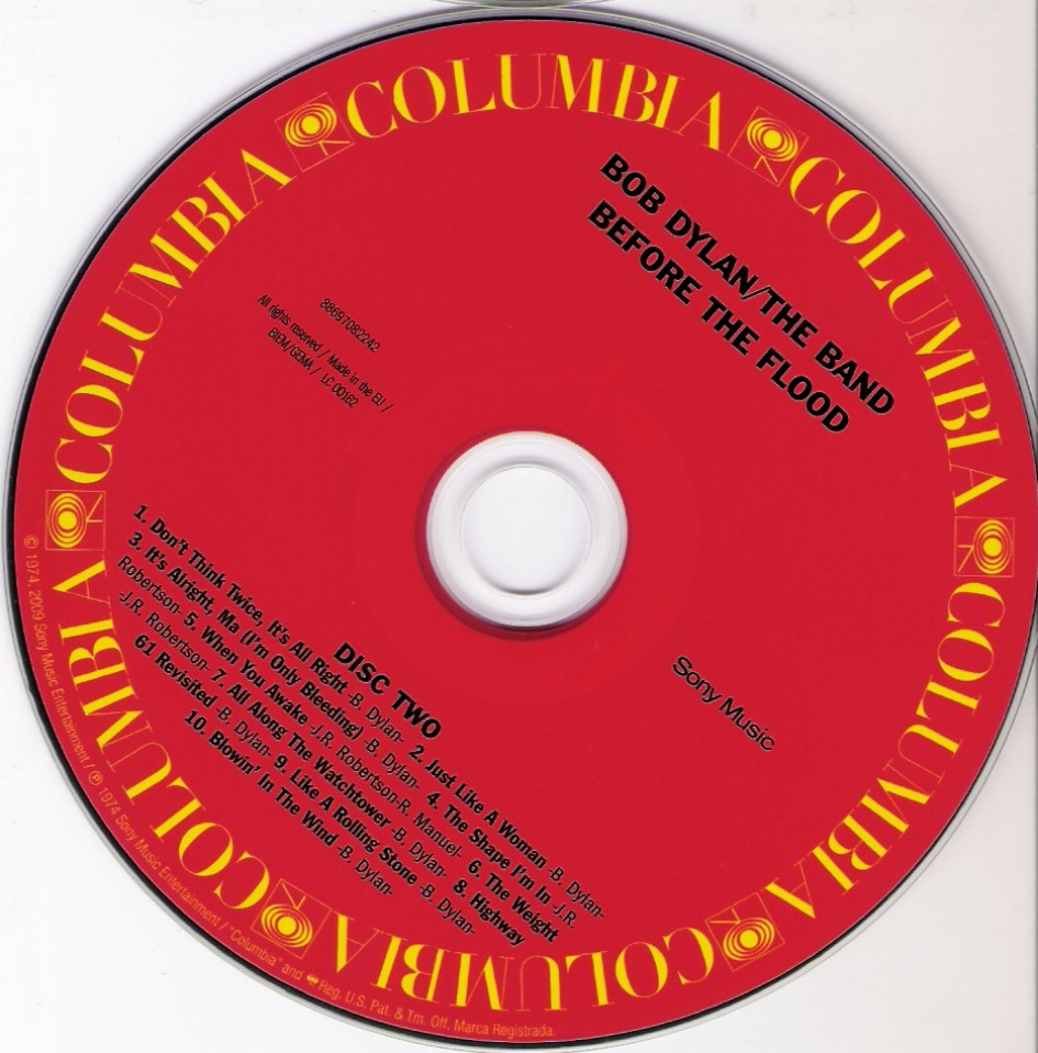 Bob Dylan / The Band – Before The Flood (2-CD) - Close-Up