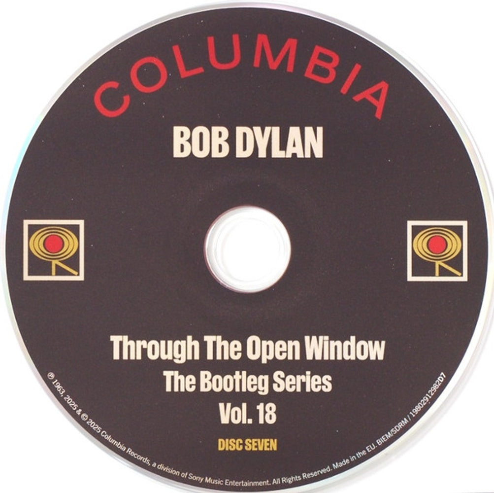 Bob Dylan – The Bootleg Series Vol. 18: Through The Open Window, 1956-1963 (8-CD) - Side View