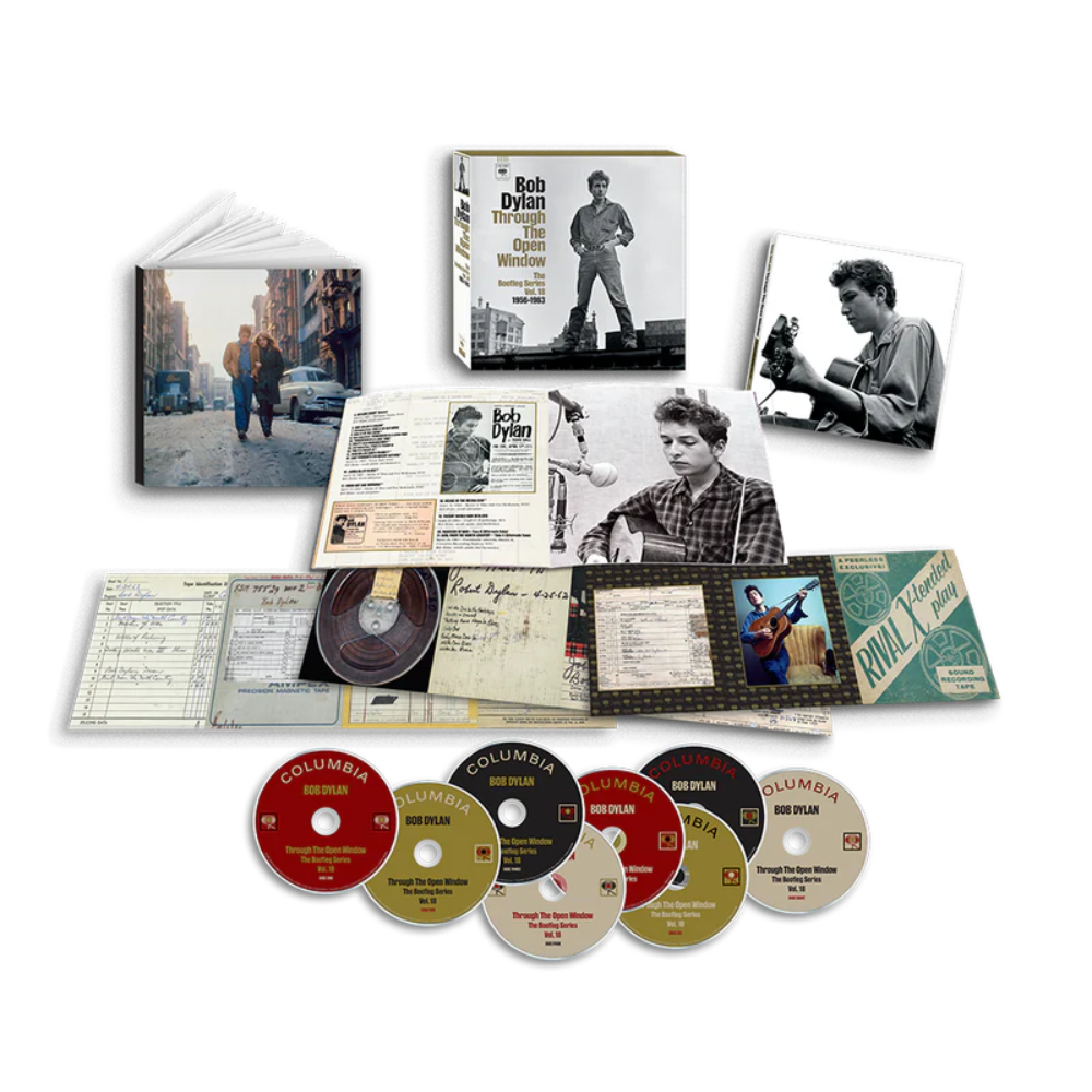 Bob Dylan – The Bootleg Series Vol. 18: Through The Open Window, 1956-1963 (8-CD) - Front