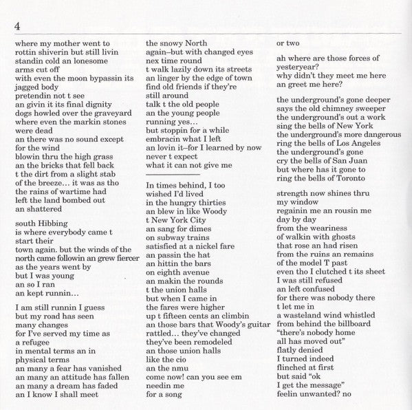 Bob Dylan – Times They Are A-Changin (CD) - Close-Up
