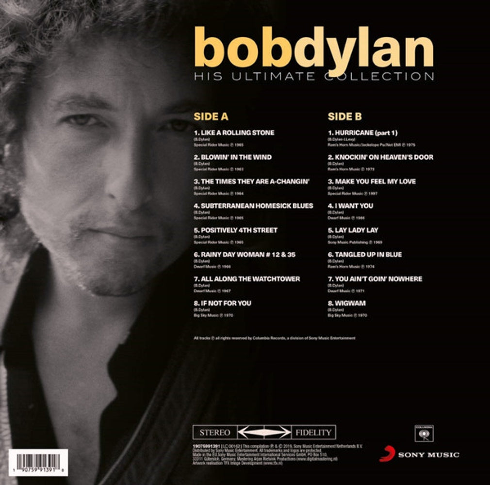 Bob Dylan – Ultimate Collection (LP Vinyl) - Detail