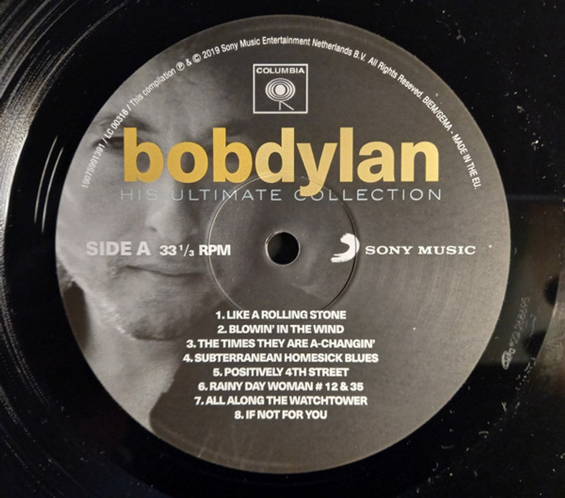 Bob Dylan – Ultimate Collection (LP Vinyl) - Alternate View