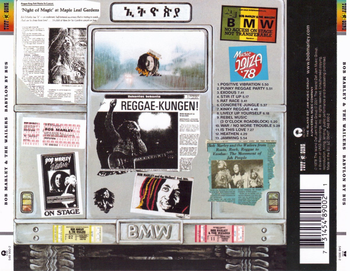 Bob Marley – Babylon By Bus (2-LP Vinyl) - Alternate View