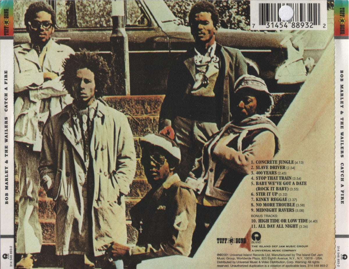 Bob Marley – Catch A Fire (LP Vinyl) - Detail