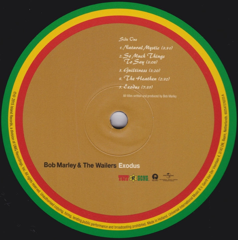Bob Marley - Exodus Vinyl LP | Relix | relix.shop