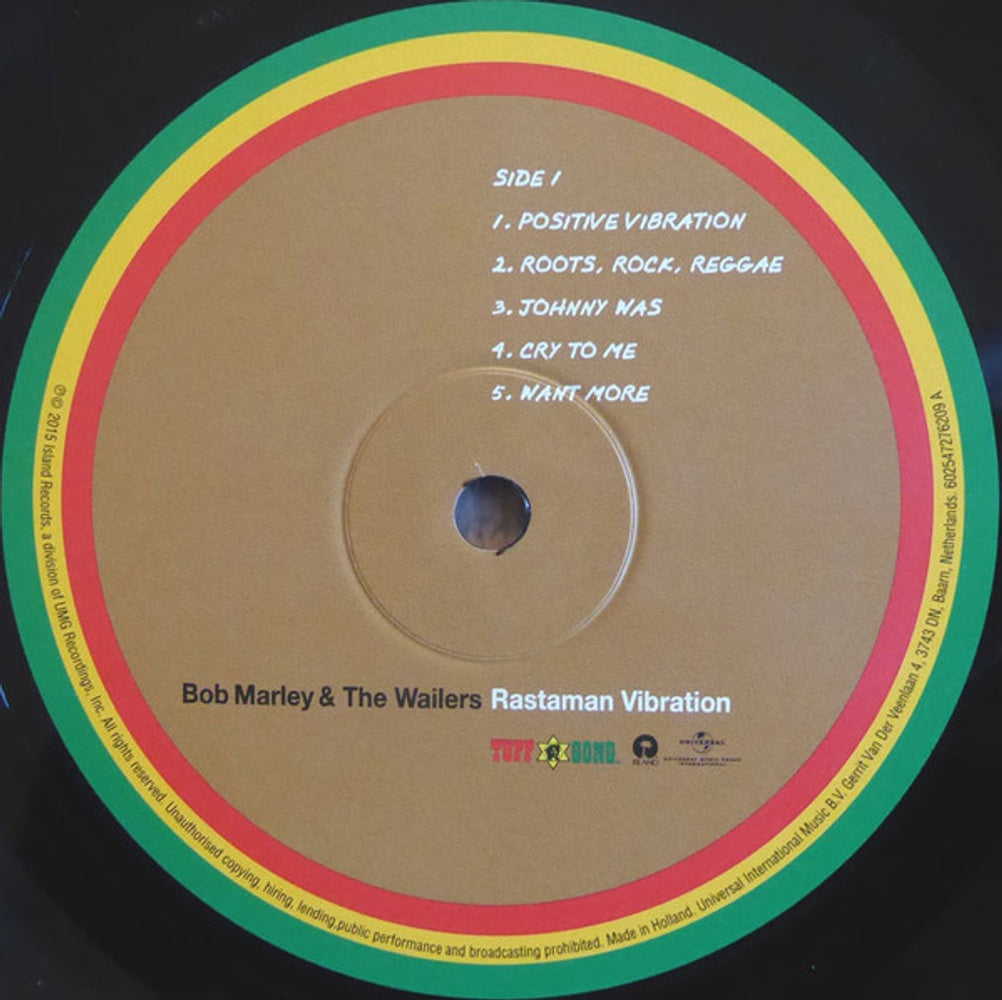 Bob Marley – Rastaman Vibration (LP Vinyl) - Alternate View