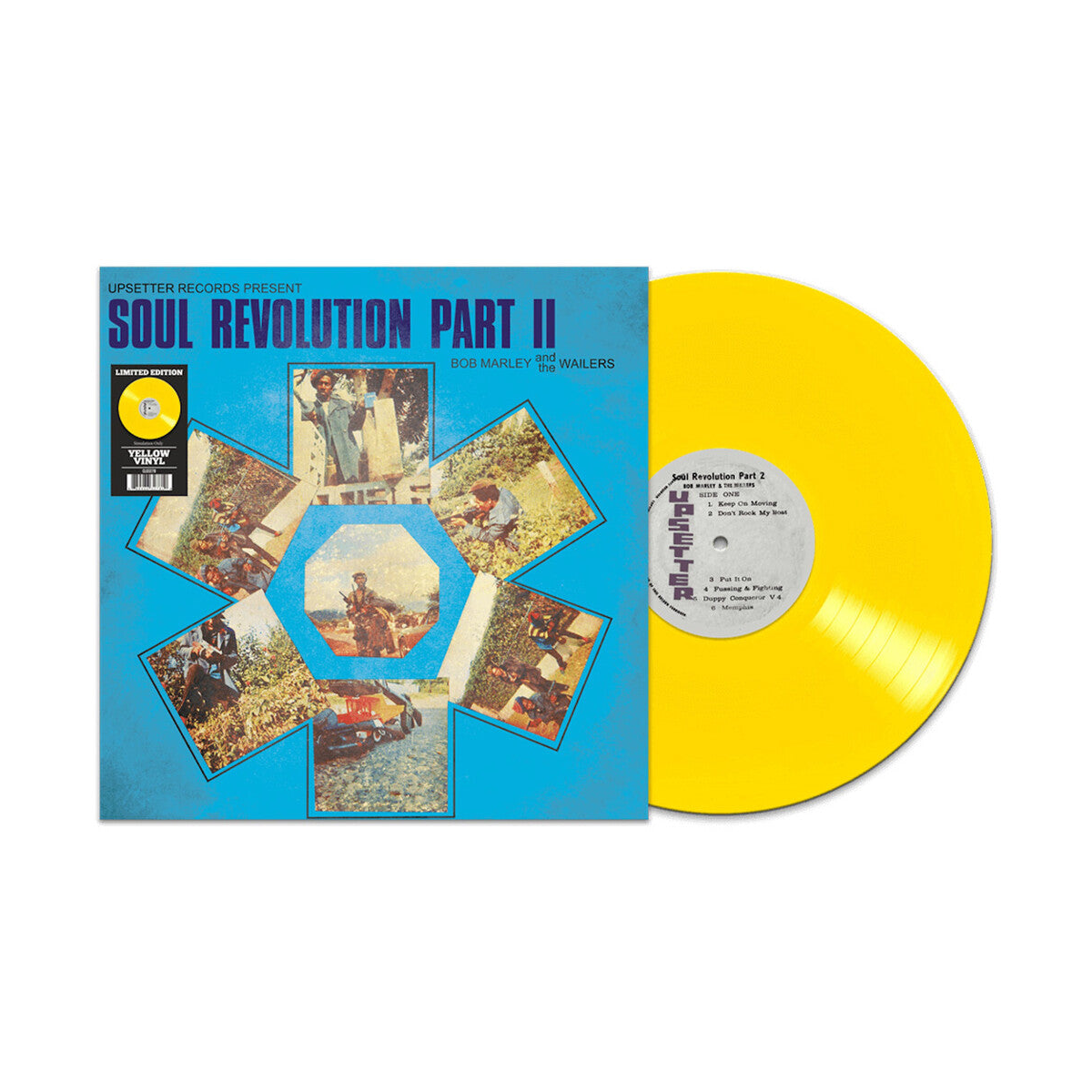 Bob Marley & the Wailers – Soul Revolution Part II - (Yellow LP Vinyl)