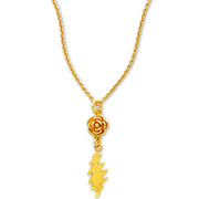 Grateful Dead Lady Lullaby Necklace | Gold Hiouchi Jewels / Rose & Bolt Grateful Dead Jewelry Necklace {{Shop name}}