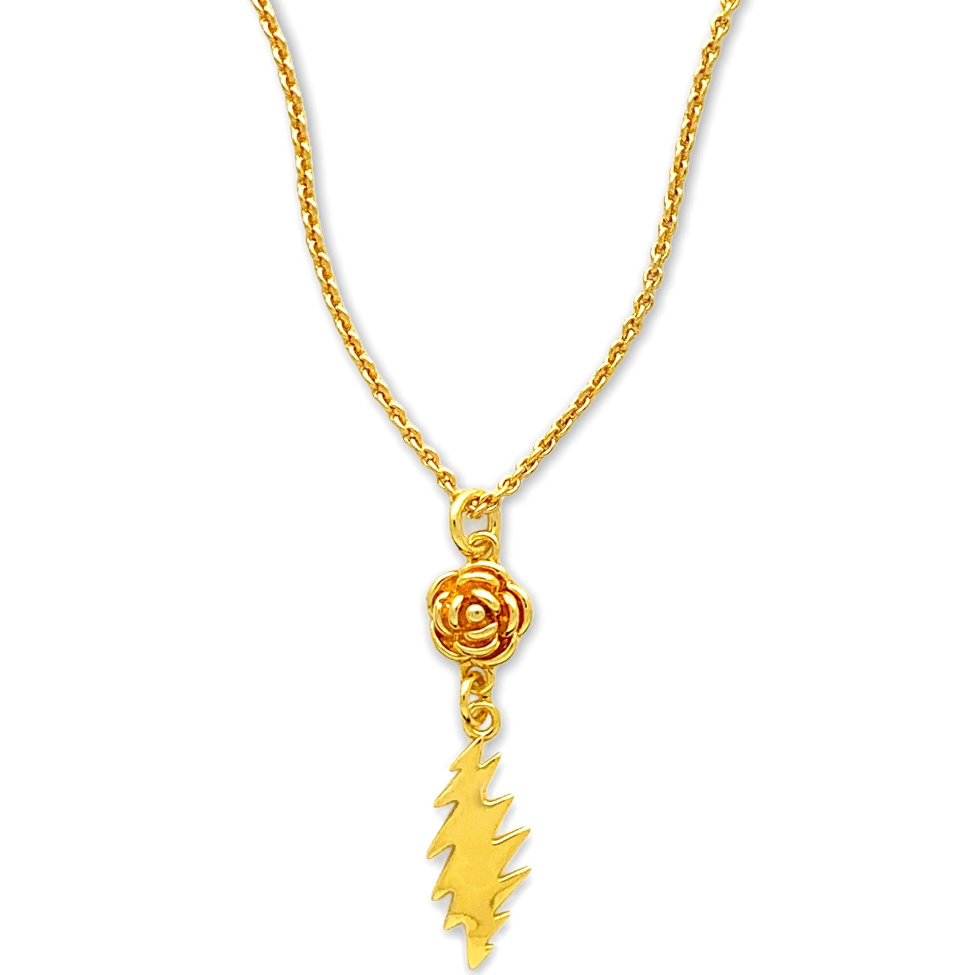 Grateful Dead Lady Lullaby Necklace | Gold Hiouchi Jewels / Rose & Bolt Grateful Dead Jewelry Necklace {{Shop name}}