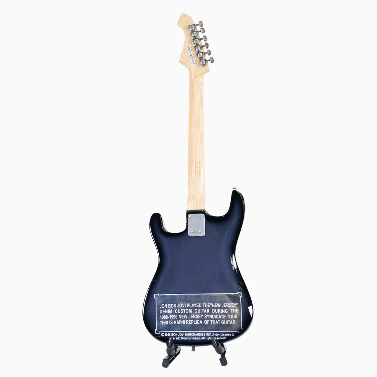 Bon Jovi Denim Mini Guitar
