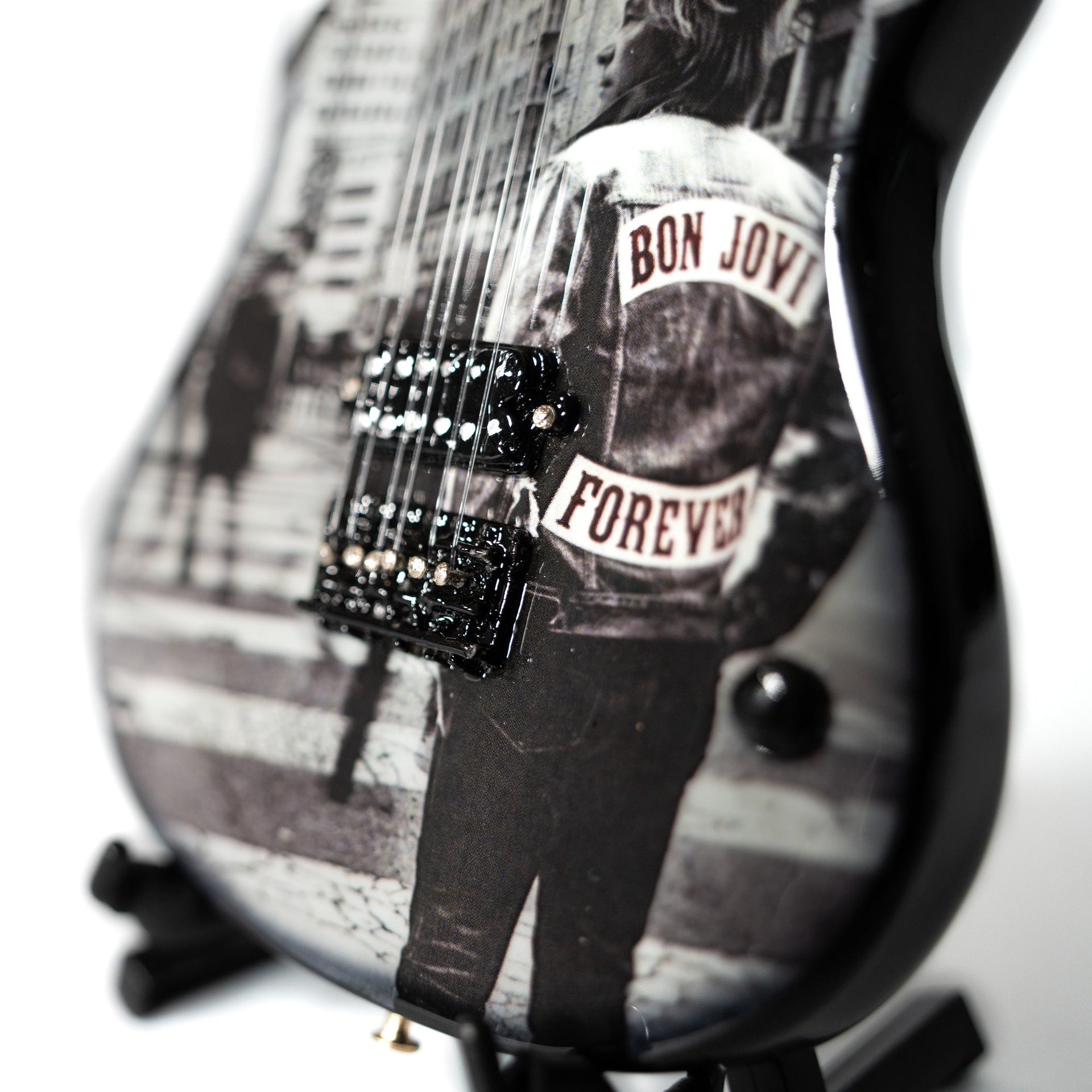 Bon Jovi Forever Album Mini Guitar