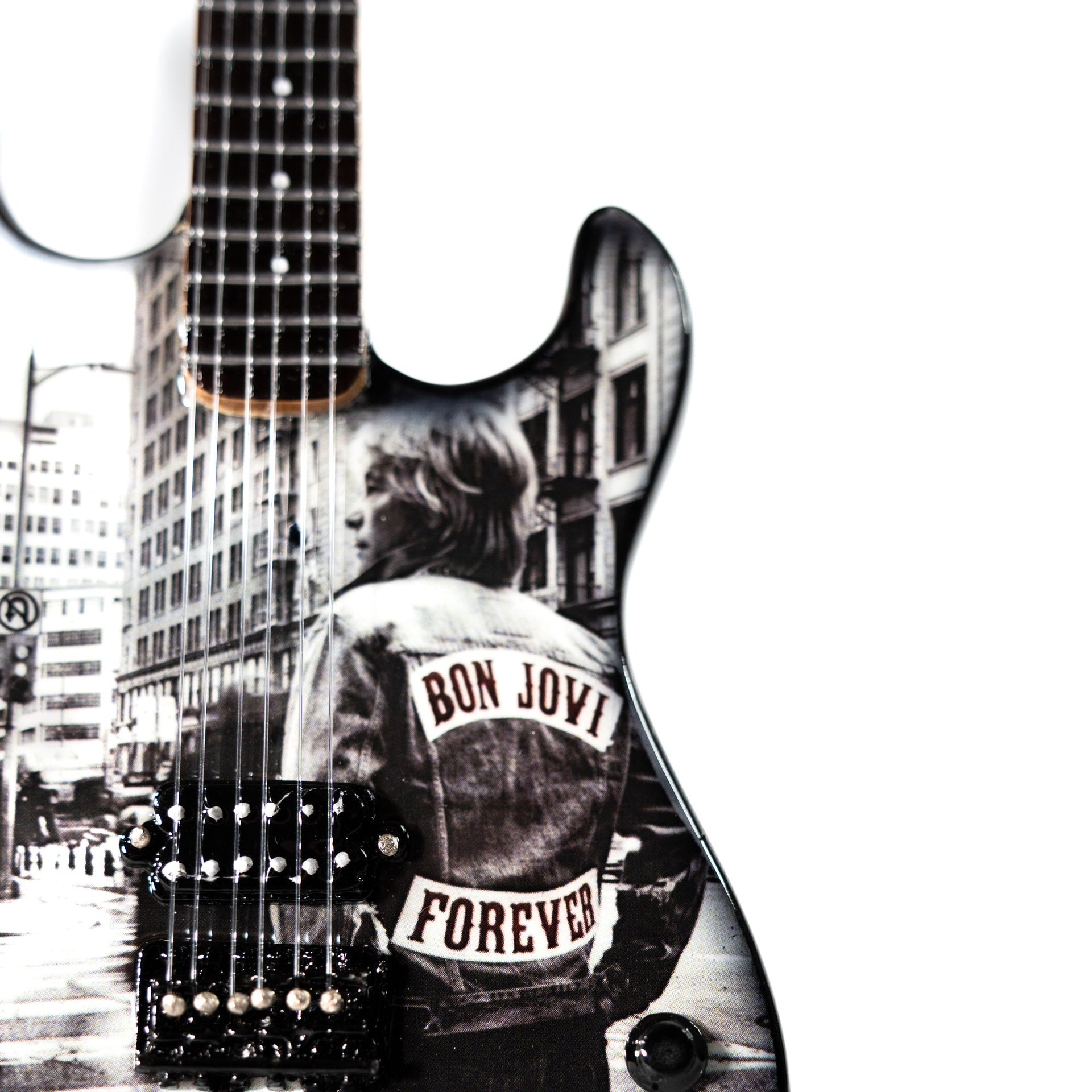 Bon Jovi Forever Album Mini Guitar