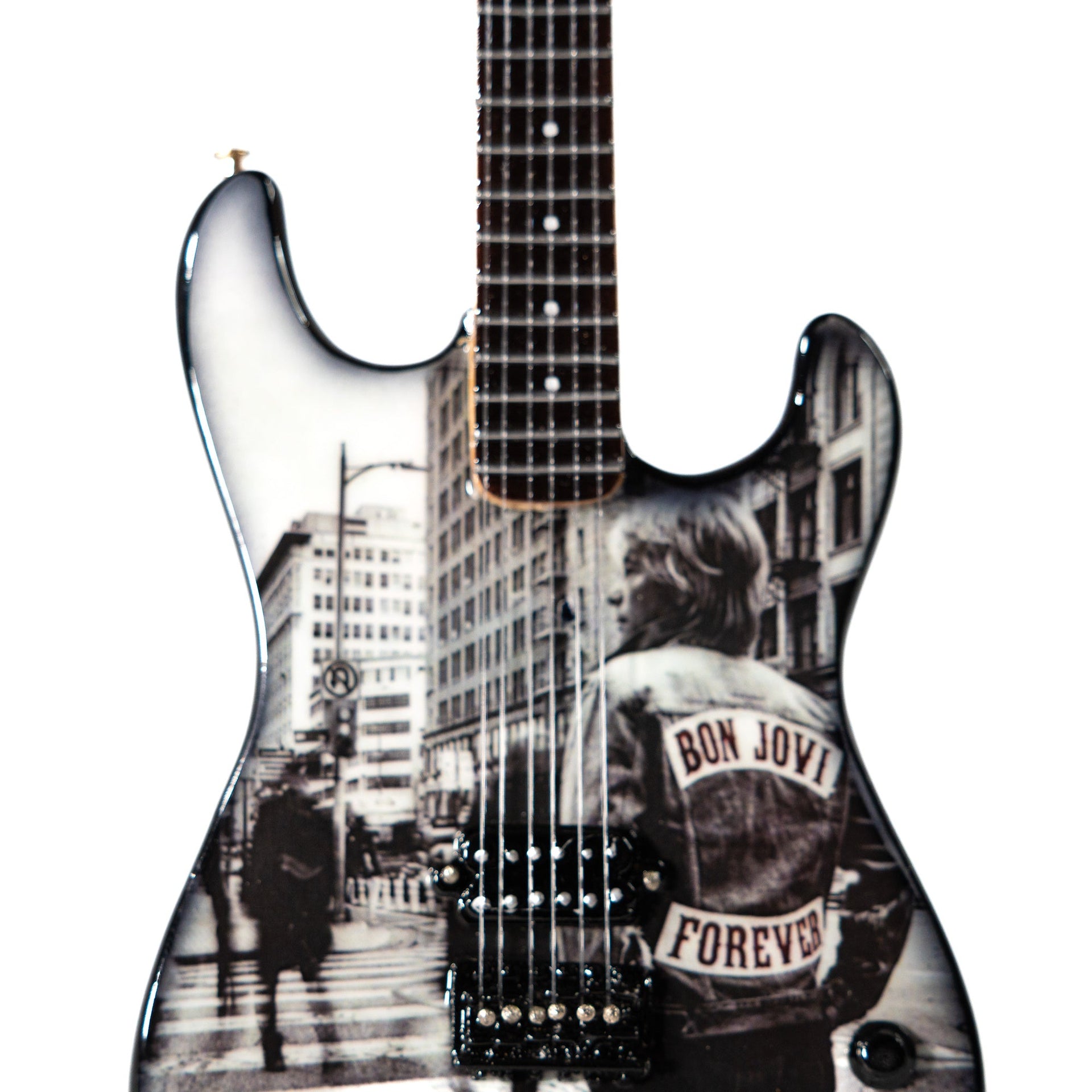 Bon Jovi Forever Album Mini Guitar