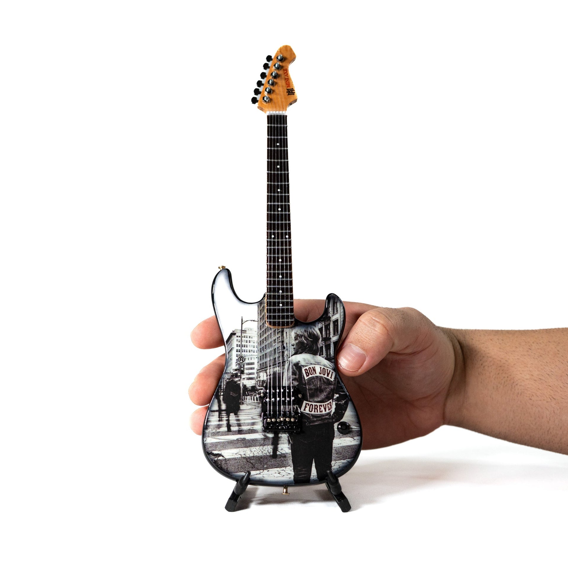 Bon Jovi Forever Album Mini Guitar