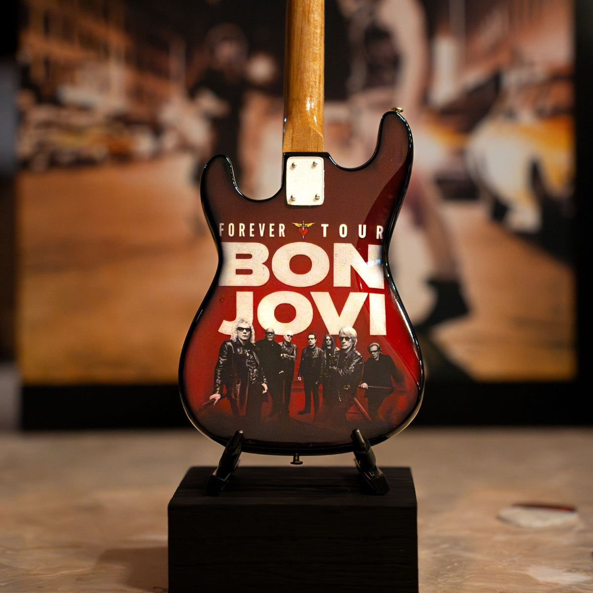 Bon Jovi Forever Tour Mini Guitar