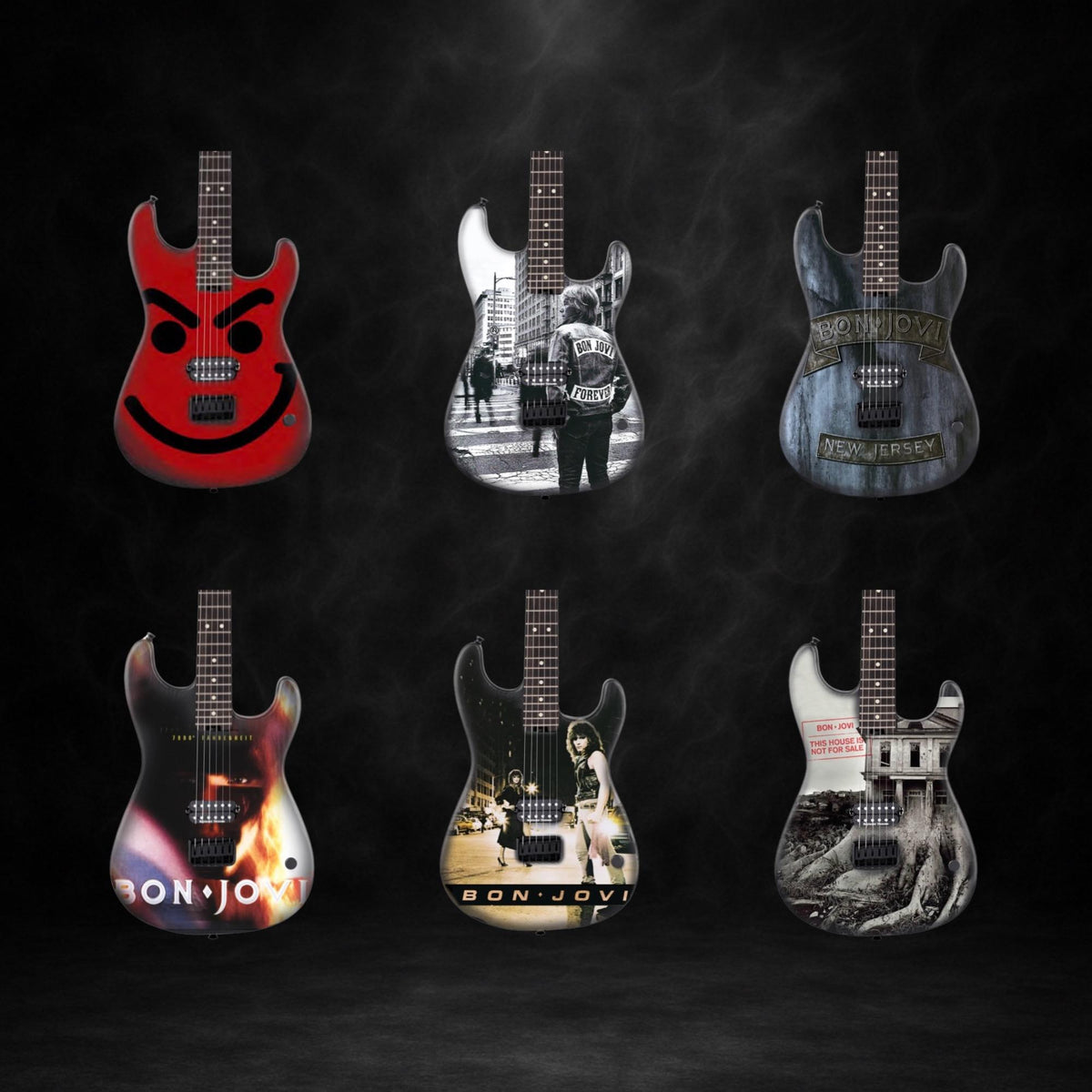 Bon Jovi Mini Guitar Set
