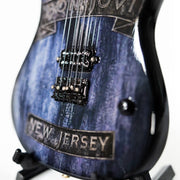 Bon Jovi New Jersey Mini Guitar