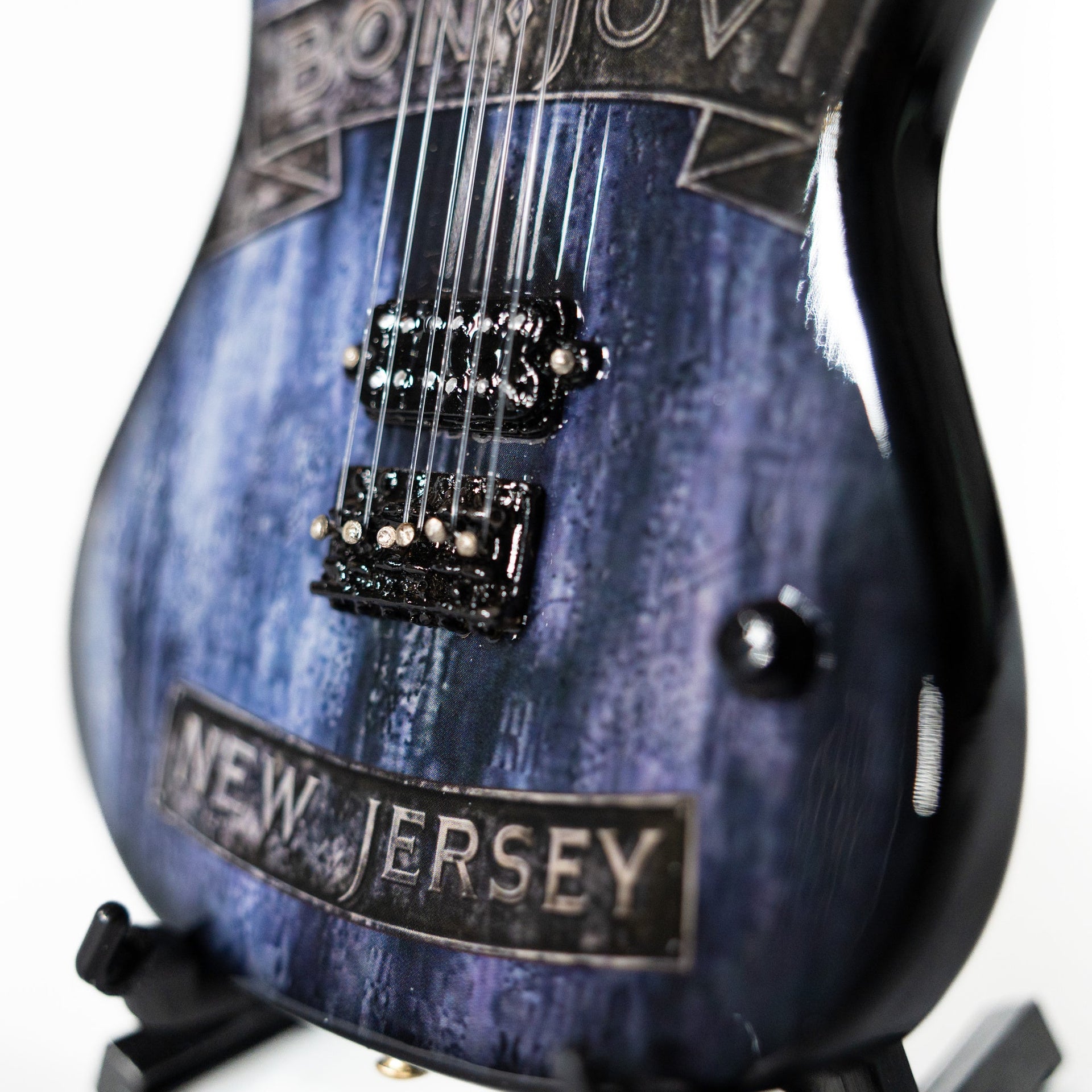 Bon Jovi New Jersey Mini Guitar