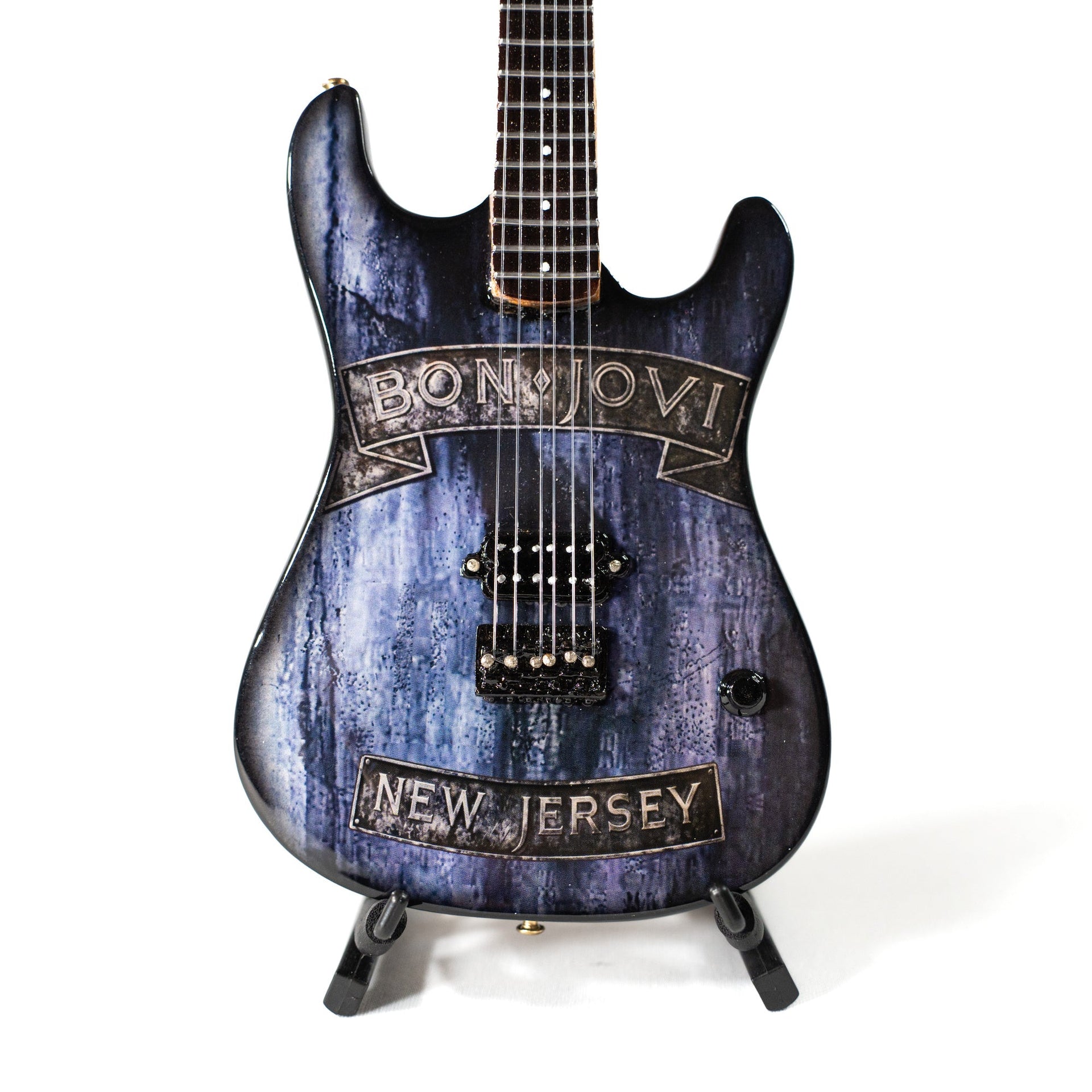 Bon Jovi New Jersey Mini Guitar