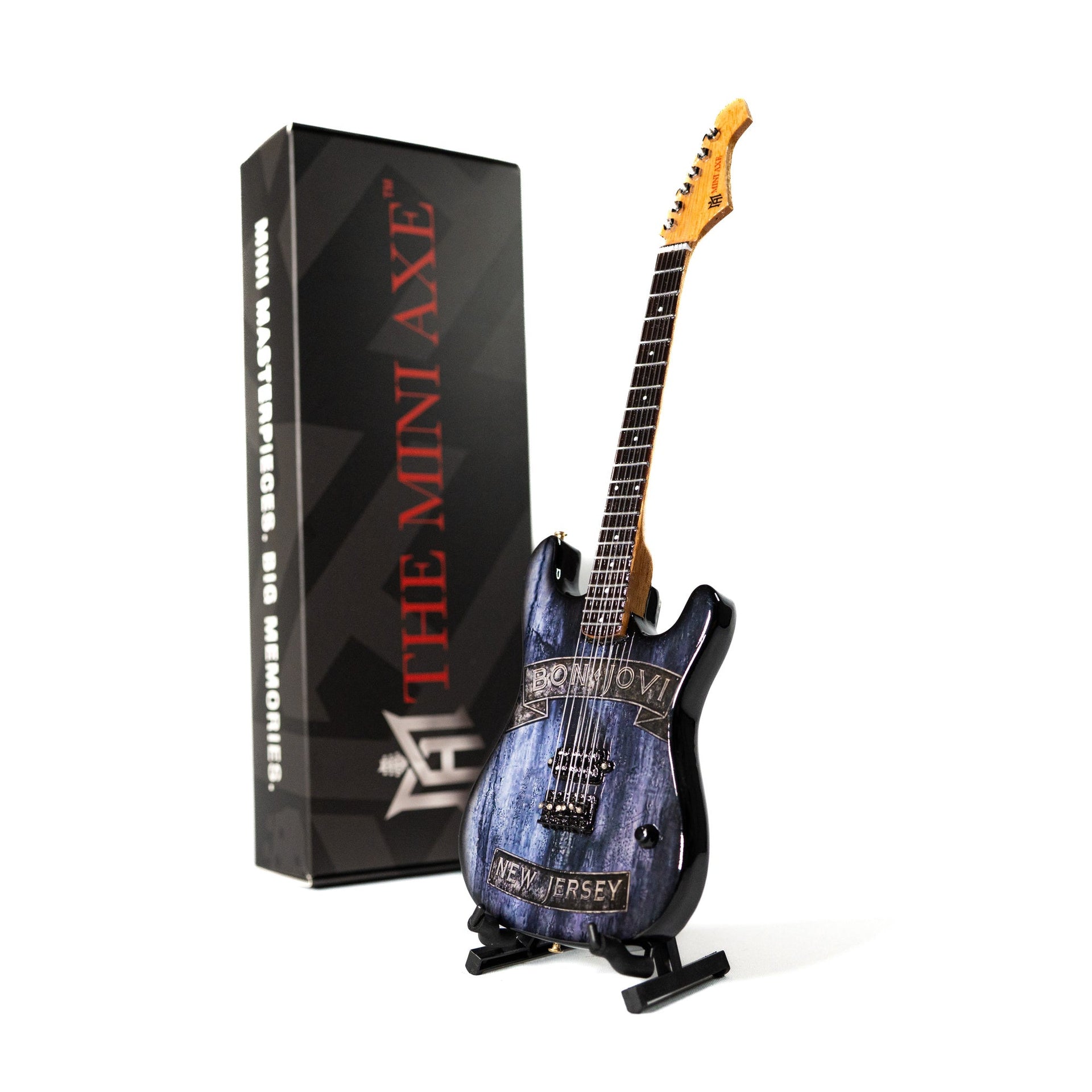 Bon Jovi New Jersey Mini Guitar