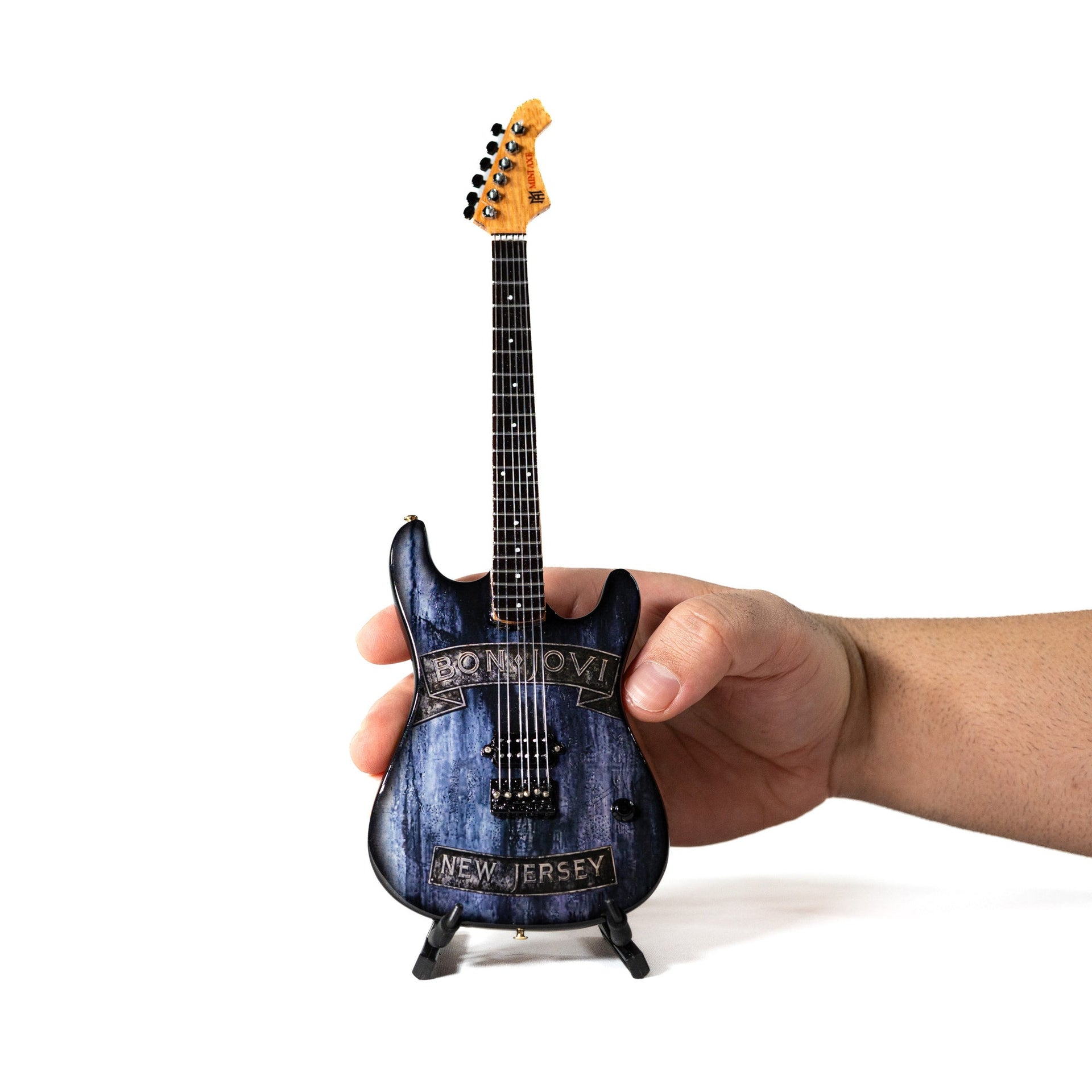 Bon Jovi New Jersey Mini Guitar