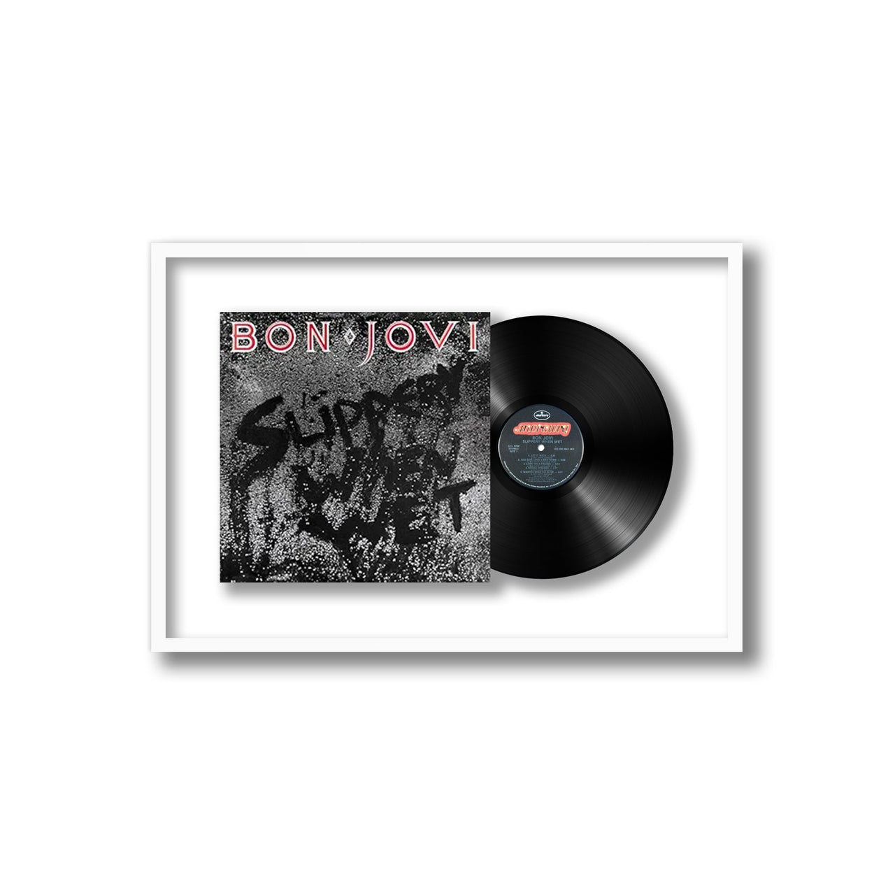 Bon Jovi - Slippery When Wet (Framed Vinyl)