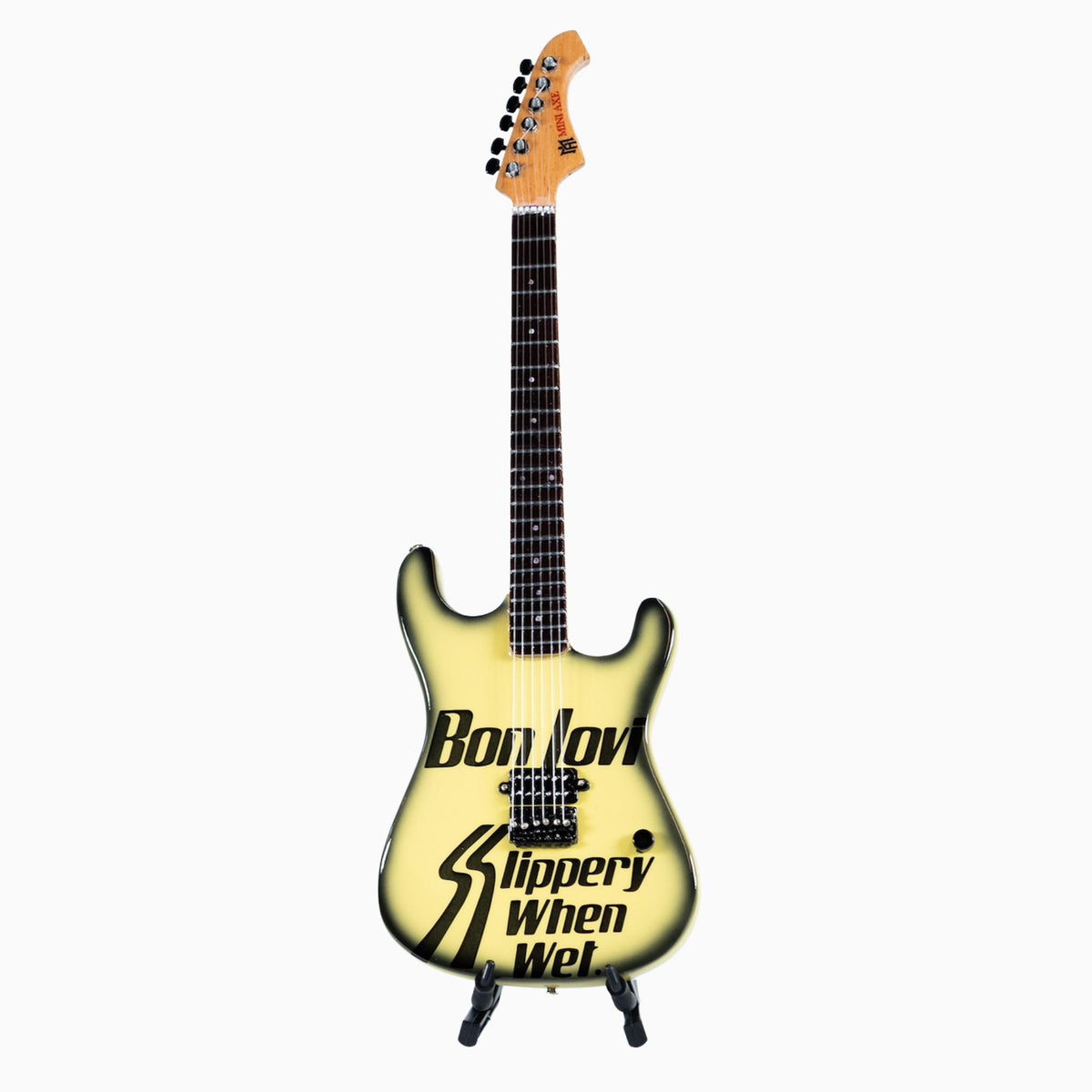 Bon Jovi Slippery When Wet Mini Guitar