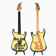Bon Jovi Slippery When Wet Mini Guitar