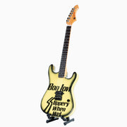 Bon Jovi Slippery When Wet Mini Guitar