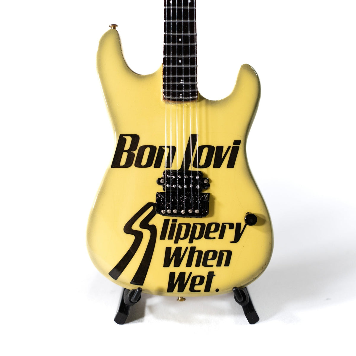 Bon Jovi Slippery When Wet Mini Guitar