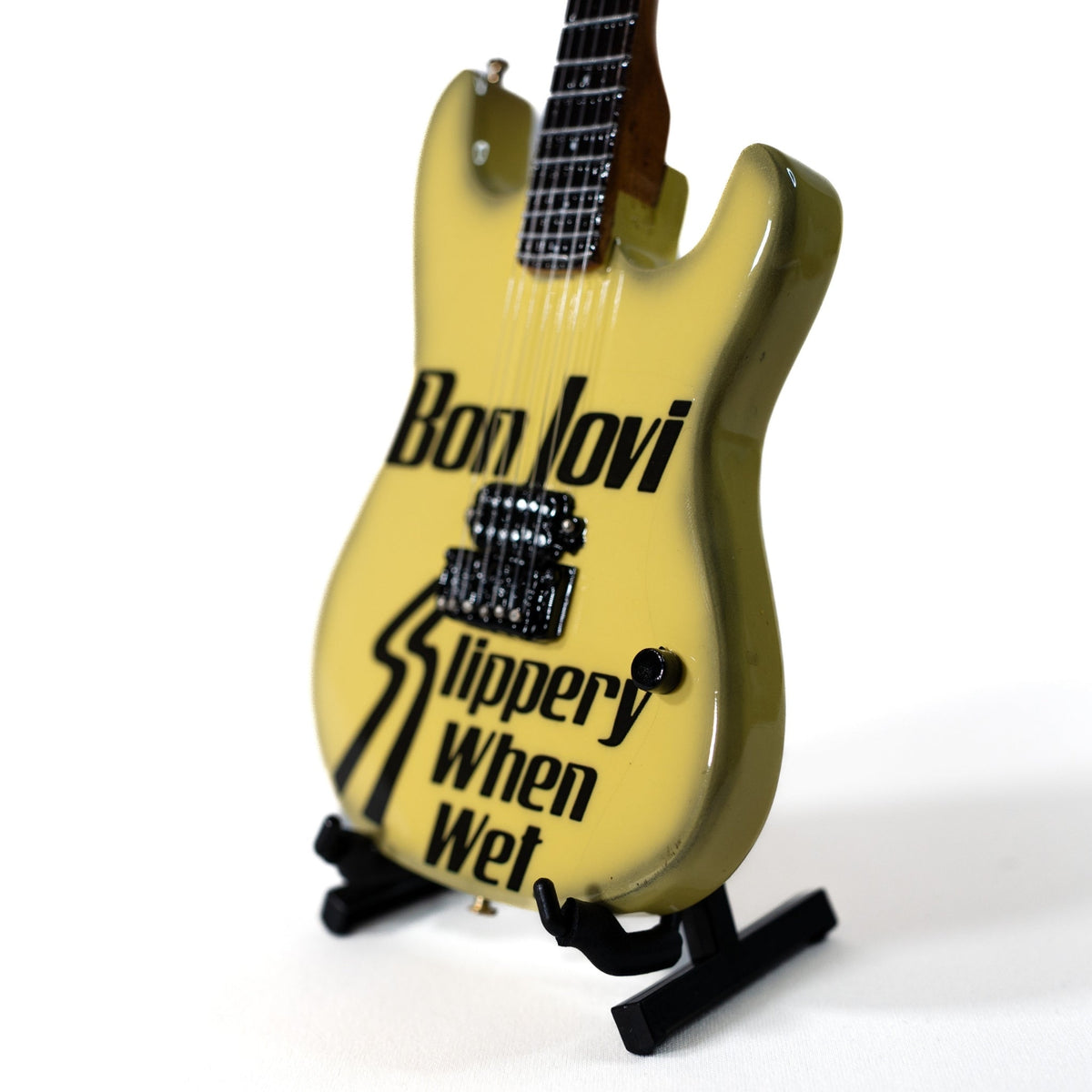 Bon Jovi Slippery When Wet Mini Guitar