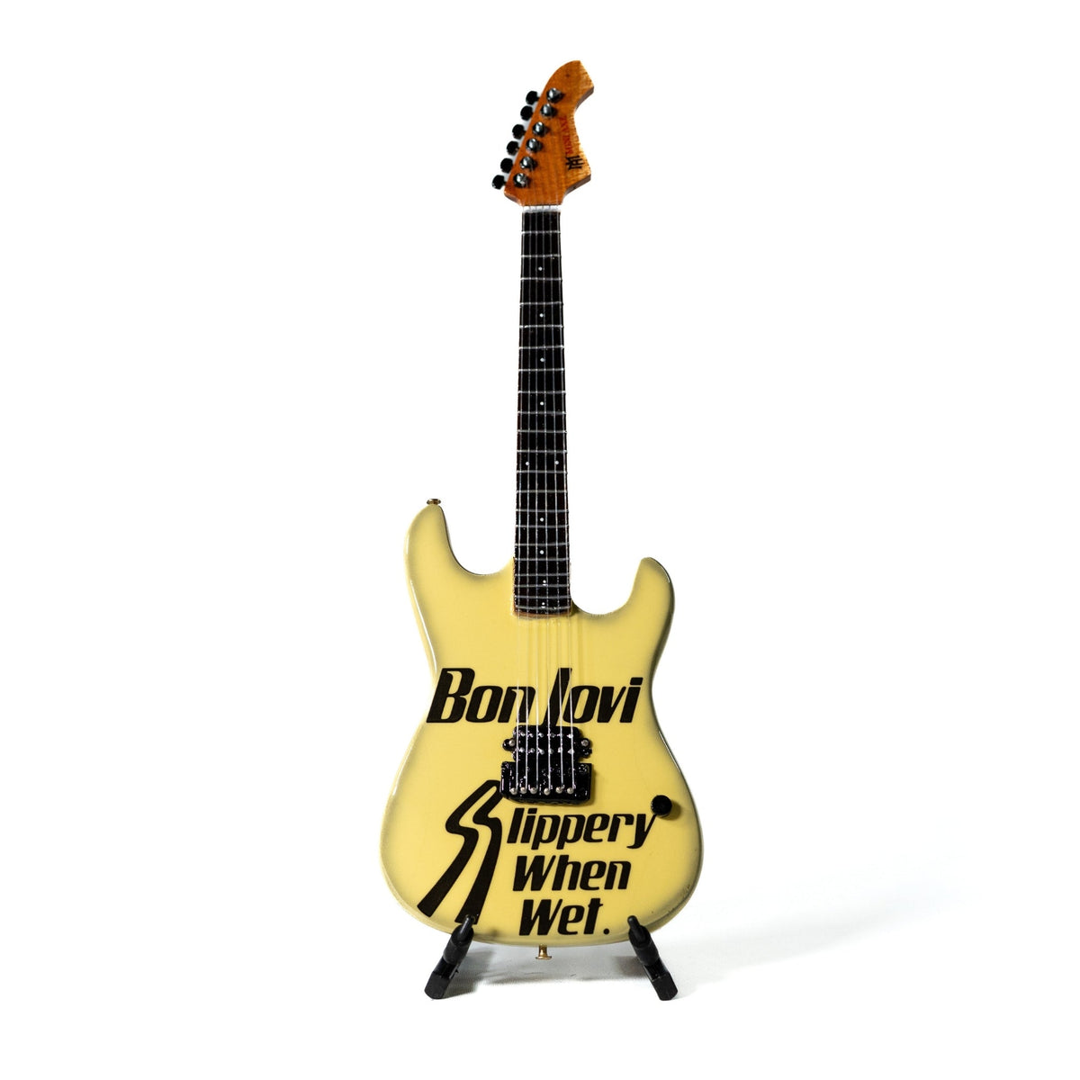 Bon Jovi Slippery When Wet Mini Guitar
